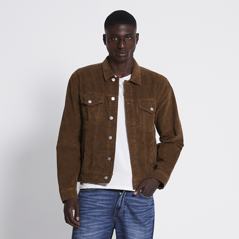 Trucker jacket "Trucker" Brown